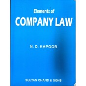 Sultan Chand's Elements of Company Law by N. D. Kapoor